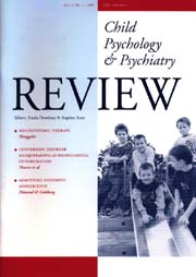 Child Psychology and Psychiatry Review
